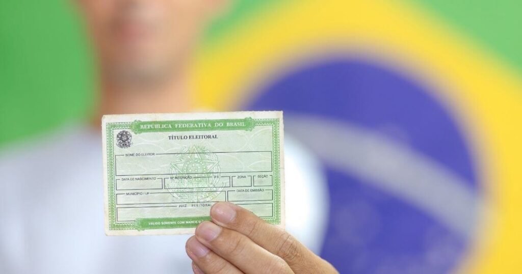 pré-candidato a deputado brasileiro com título de eleitor para eleições 2026